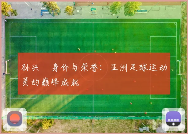 孙兴慜身价与荣誉：亚洲足球运动员的巅峰成就